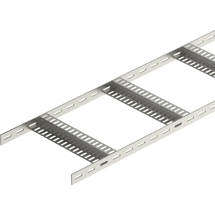 OBO Bettermann BETTERMANN SLZ L 500 A2, Schiffsleiter mit perforierter Seitenleiste und Z-Sprossen, leichte Ausführung, 300 cm