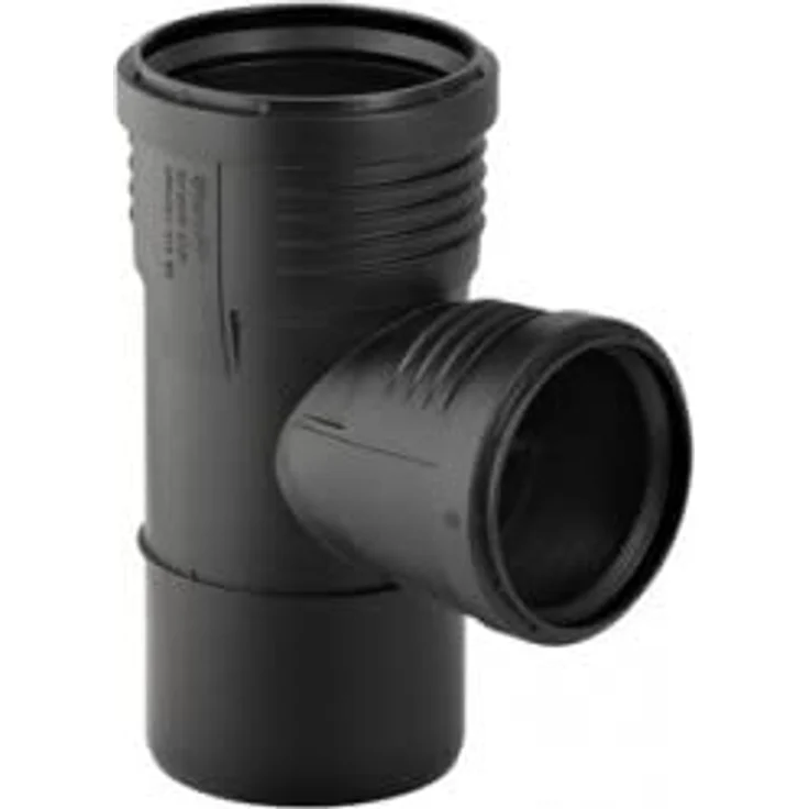 Geberit Silent-PP Abzweig mit Muffen, DN 75-50-87,5° für Gartenentwässerungen, 390.348.14.1 – Bild 1