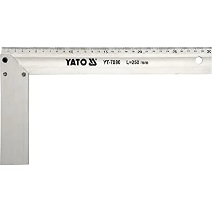 ALUMINIUM TRY SQUARE 250MM