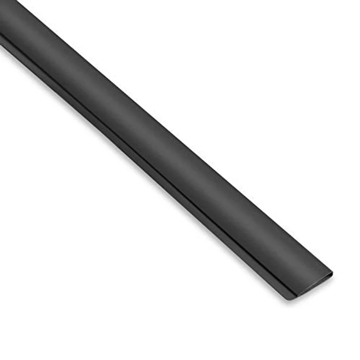 Ribelli PVC Abschlussleiste 100 cm, anthrazit, 3er Set, frost- und wasserabweisend, einfache Montage – Bild 2