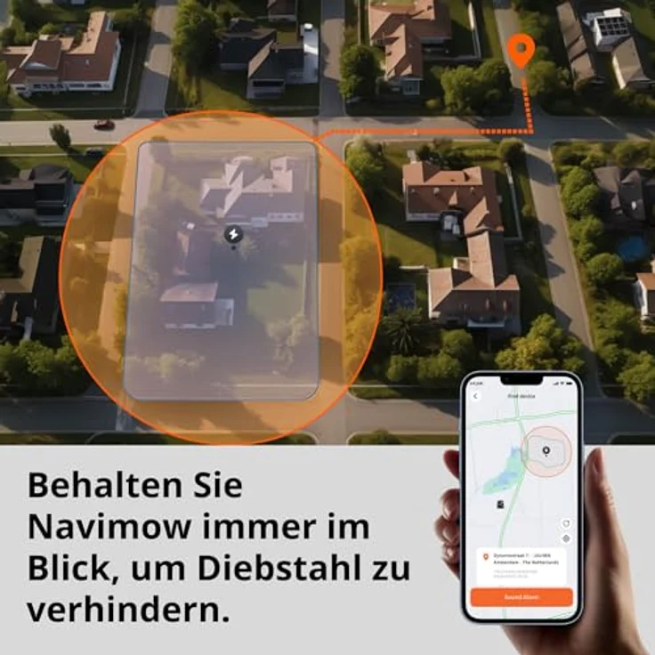 Segway Navimow Access+ 4G Erweiterung, GPS Navigationsempfänger für i Serie, Schwarz – Bild 4