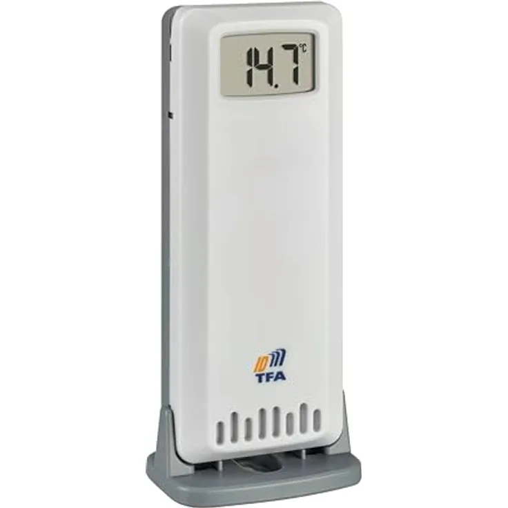 TFA Dostmann 30.3900.02 ID-A0 Thermo-/Hygrosensor, Funk 868MHz für Temperatur- und Luftfeuchtigkeitsmessung, kompatibel mit TFA.me System