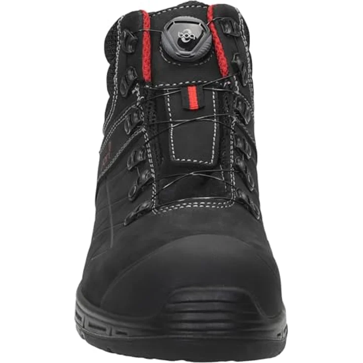 Jori 16771 Jori Max Boa Mid S3, Sicherheitsstiefel aus Nubukleder mit BOA® Fit System, schwarz – Bild 4