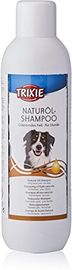 TRIXIE Naturöl-Tiershampoo, 1000 ml mit Macadamianussöl und Sanddornfruchtfleischöl