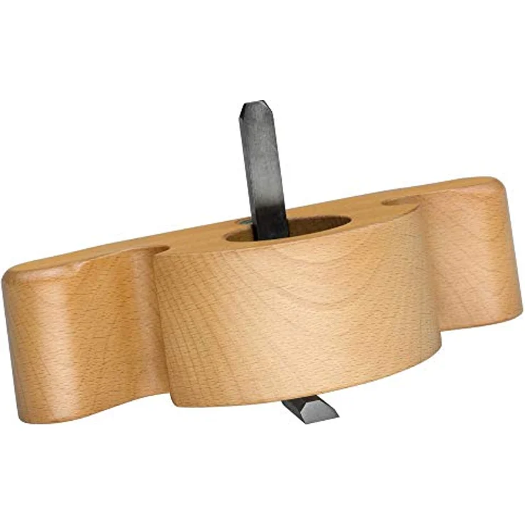 Ulmia Grundhobel mit 3 Eisen, 10-15 und 20 mm, Schnittwinkel 35°, Körperlänge 235 mm
