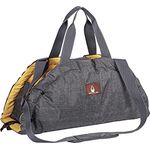 Nobby Tasche Shelly 3 in 1, grau/senf, 72 x 55 x 3 cm