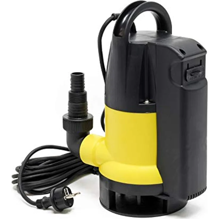 Wiltec Schmutzwasserpumpe 8000 l/h 400 W, max. Förderhöhe 5 m, Fremdkörper bis Ø 35 mm, robuste Konstruktion, vielseitige Anwendungsmöglichkeiten – Bild 3