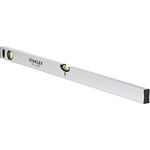 Stanley Wasserwaage Klassik (80 cm Länge, magnetisch, schlagfeste Blocklibelle, große Seitenlibelle) STHT1-43112