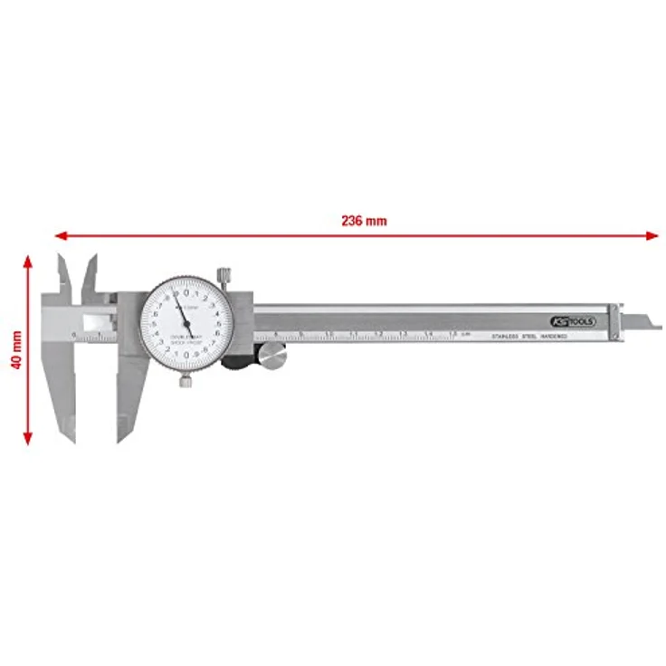 KS Tools Skalenmessschieber +--0,02 – Bild 3