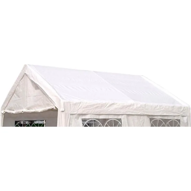 DEGAMO Pavillon-Ersatzdach PALMA, für Zelt 3x4 Meter, PE weiss 180g/m², mit Spanngummis