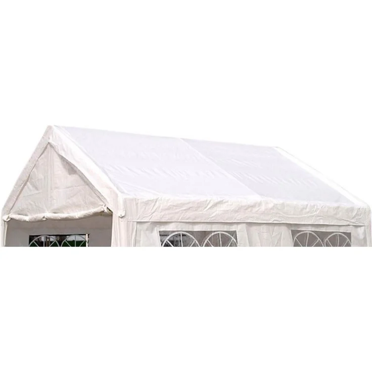DEGAMO Pavillon-Ersatzdach PALMA, für Zelt 3x4 Meter, PE weiss 180g/m², mit Spanngummis