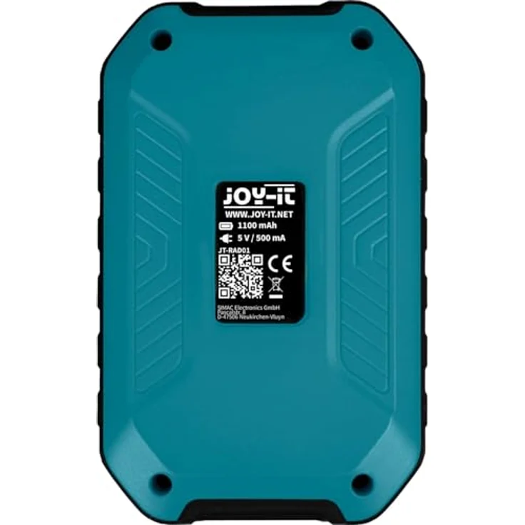 Joy-it Metalldetektor JT-RAD01 Geigerzähler Strahlung: Beta, Gamma, Röntgen akustisch, robustes Design, Lithium-ION Akku (blau) - Preisvergleich – Bild 2