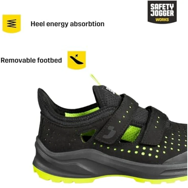 Safety Jogger Modulo, Sicherheitsschuh mit rutschfester BASF-PU-Laufsohle, atmungsaktivem Design und veganen Materialien – Bild 5
