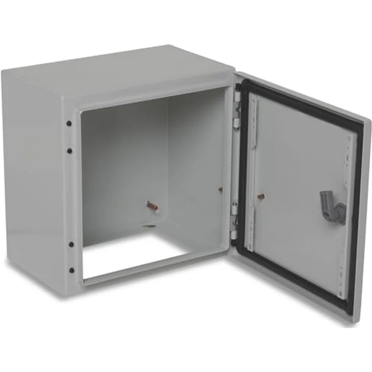 BOXEXPERT® Treva Verteilerkasten, wasserdicht IP66, Stahlblech, 300x300x200mm, geeignet für Außenbereich, robust und temperaturbeständig -25°C bis +40°C – Bild 2
