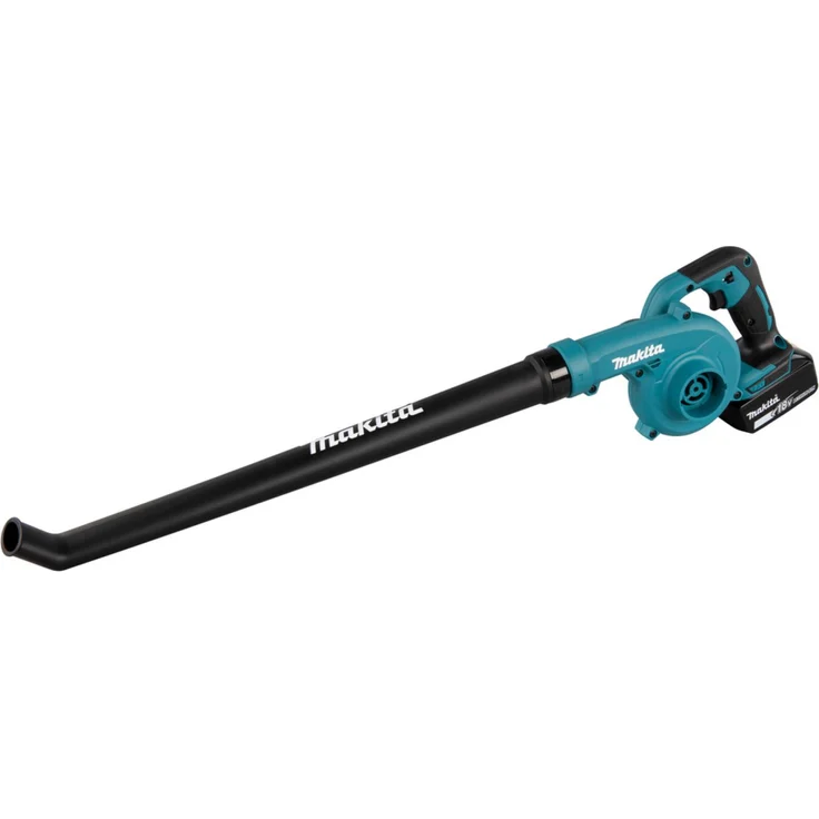 Makita DUB186RFX1 Akku-Gebläse, 18V, 3,0 Ah, max. Luftgeschwindigkeit 68 m/s, inklusive Akku und Ladegerät