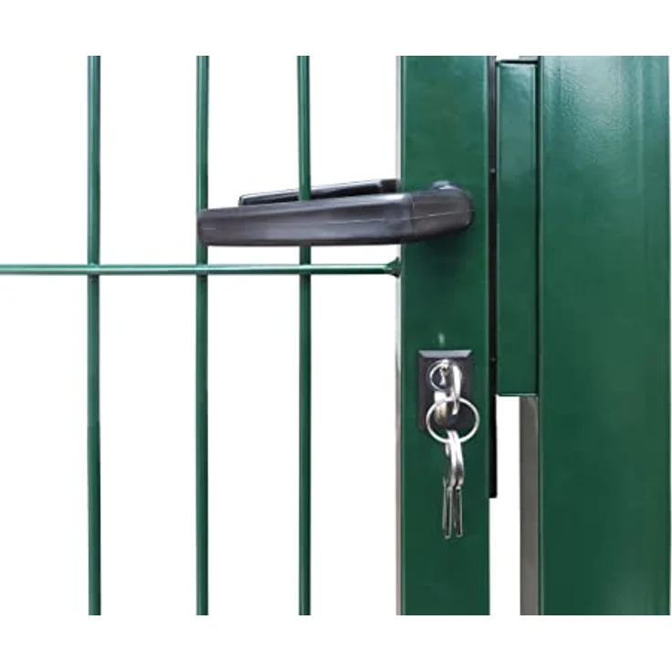 Arvotec Zauneinzeltür ESSENTIAL, Breite: 100 - 120 cm, Höhe: 80 - 200 cm, zum Einbetonieren, verzinktes Metall, grau – Bild 6