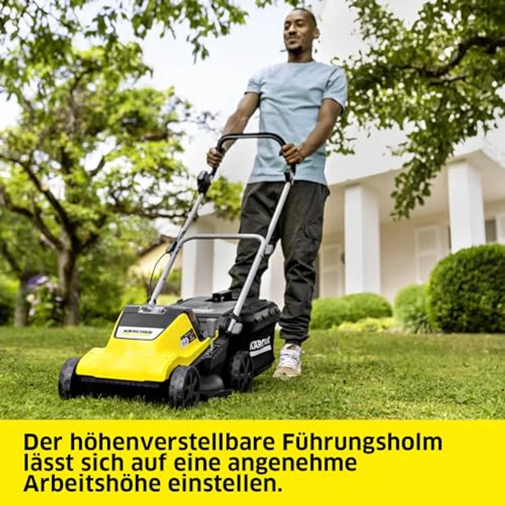 Kärcher Akku-Rasenmäher 'LMO 4-18 Dual' 18 V ohne Akku, bis 450 m², 2-in-1-Mähsystem, Mulchfunktion, iPower-Funktion, 37 cm Arbeitsbreite – Bild 7