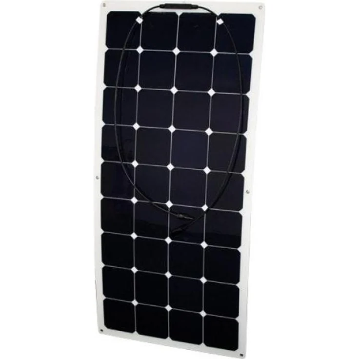 Phaesun Semi 130, Monokristallines Solarpanel mit 130 W Leistung und ETFE Frontfolie, 2.50 kg