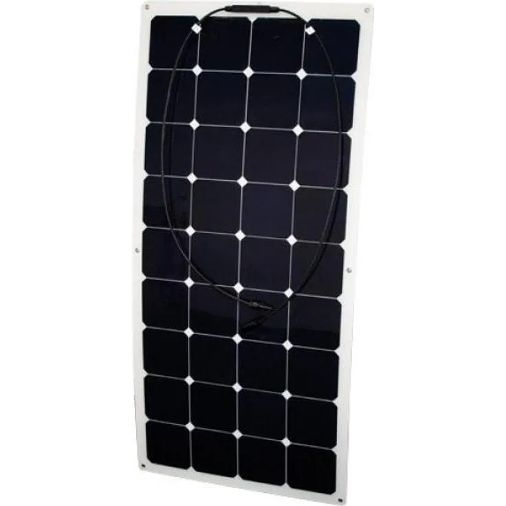 Phaesun Semi 130, Monokristallines Solarpanel mit 130 W Leistung und ETFE Frontfolie, 2.50 kg