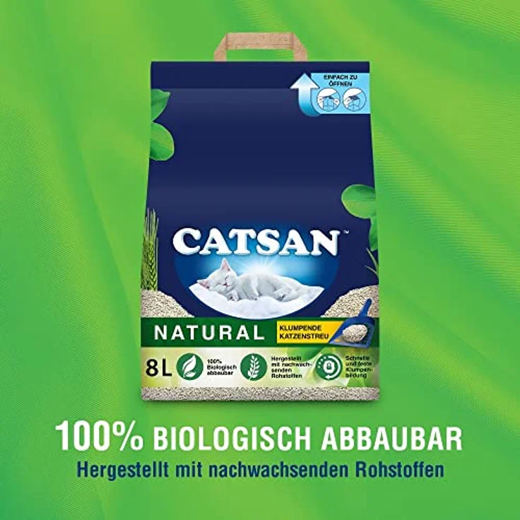 Catsan NATURAL Klumpstreu 8l – Bild 4