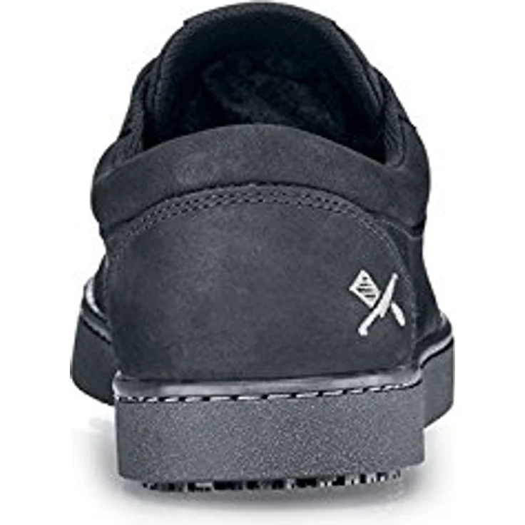 Shoes For Crews MOZO Finn Sneaker für Herren, Leder, schwarz - Sicherheitsschuh antistatisch – Bild 3