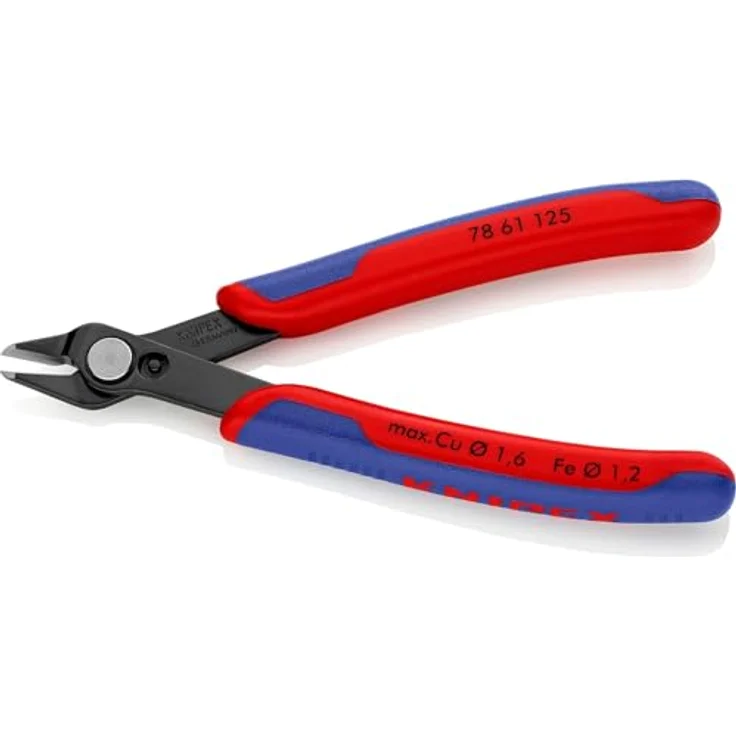KNIPEX 78 61 125 Electronic Super Knips brüniert mit Mehrkomponenten-Hüllen 125 mm – Bild 4