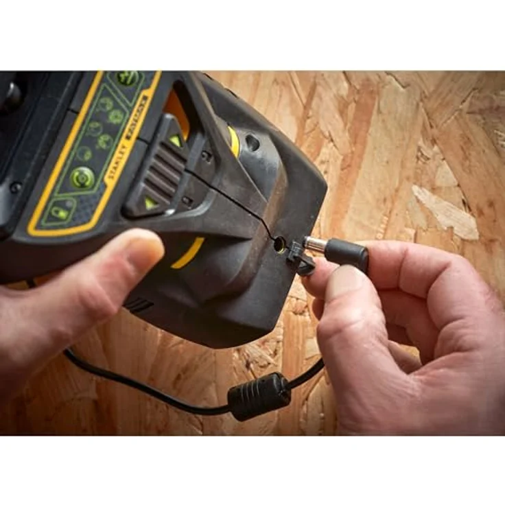 Stanley FatMax Linienlaser X3G (selbstnivellierend, mit grüner Diode und Lasersichtbrille, 3x 360°Linien, Genauigkeit: 3mm-10m, inkl. Ladegerät und Transportkoffer, bis 60 m mit Detektor) FMHT1-77356 – Bild 9