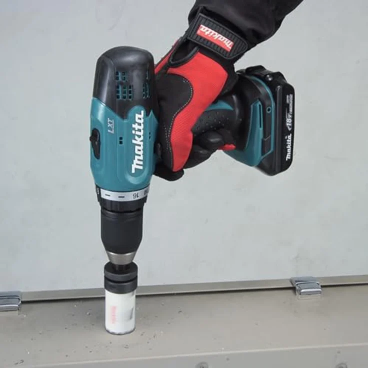 Makita DDF453SFE Bohrmaschine, Akkuschrauber, 18 V, 3,0 Ah + 2 Akkus, Ladegerät, in Koffer – Bild 6