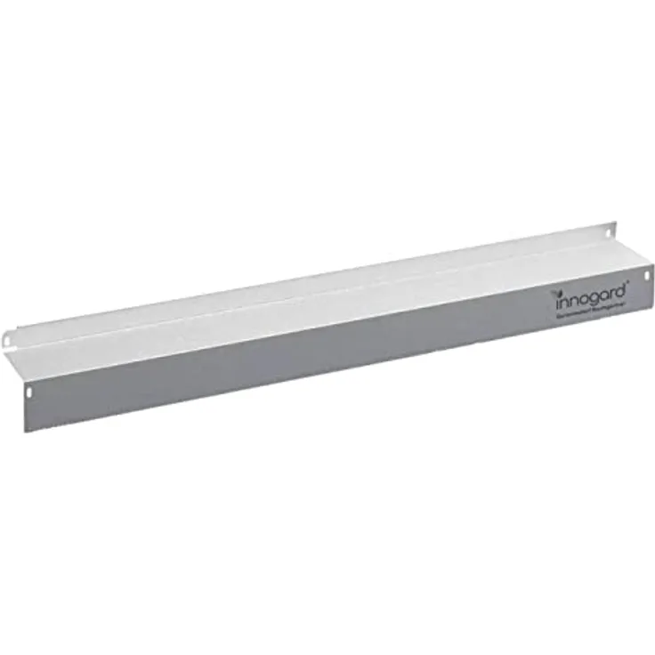 innogard 6004 – Rasenkante Comfort XXL – Alu-Zink – 100 x 10 x 8 cm, befahrbar, 3 cm hoch, mit Korrosionsschutz