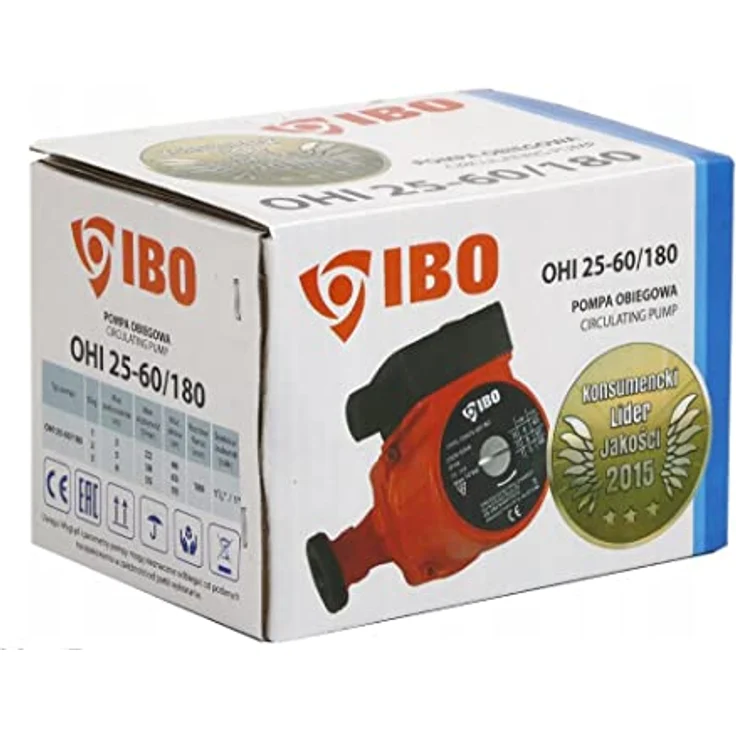 IBO OHI 25-60/180, Hauswasserpumpe mit 3-stufigem Geschwindigkeitsregler, Energieeffizienz 46-93 W, leiser Betrieb – Bild 3