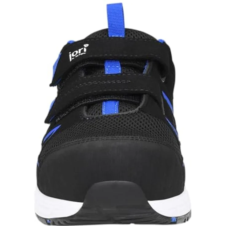Jori jo_SPEEDY black-blue Easy ESD S1P Sicherheitsschuh, atmungsaktives Textilfutter, gepolsterte Lasche, Gummi/EVA Sohle – Bild 4
