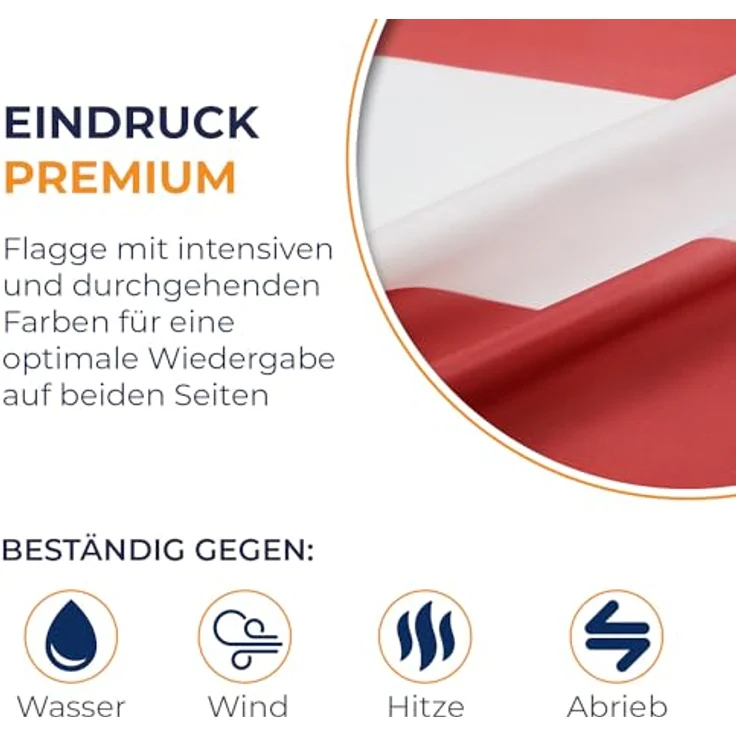 AZ FLAG Flagge Lettland, 90x60 cm, 100% Polyester mit Messing-Ösen, verstärkte Ecken, ideal für Innen & Außen – Bild 3