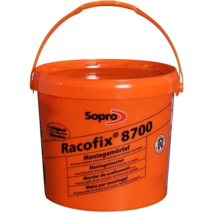 OTTO Fugenmörtel RACOFIX 8700 Schnellmontagemörtel, 5kg für schnelle Befestigungen und frühzeitige Belastbarkeit