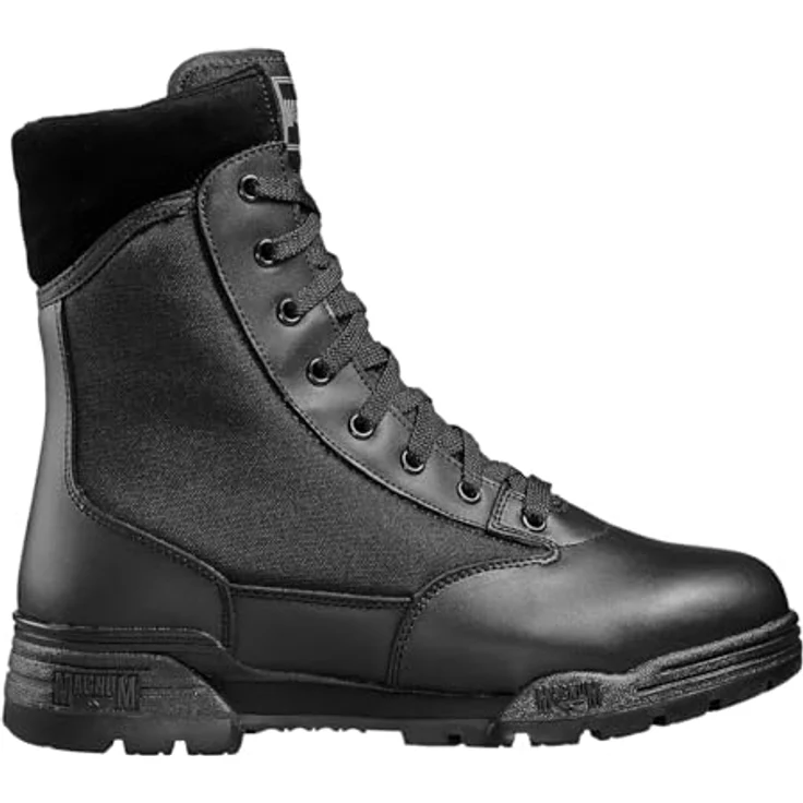 Hi-Tec Magnum Classic Sicherheitsschuhe, schwarz, atmungsaktiv, EN ISO 20347 zertifiziert, Gr. 45 – Bild 2
