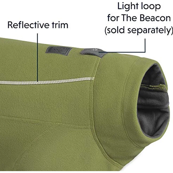 RUFFWEAR Climate Changer Jacket, Warmer und vielseitiger Hundemantel mit Polyesterärmeln für Klares, Kaltes Wetter, Cedar Green, X-Large – Bild 5