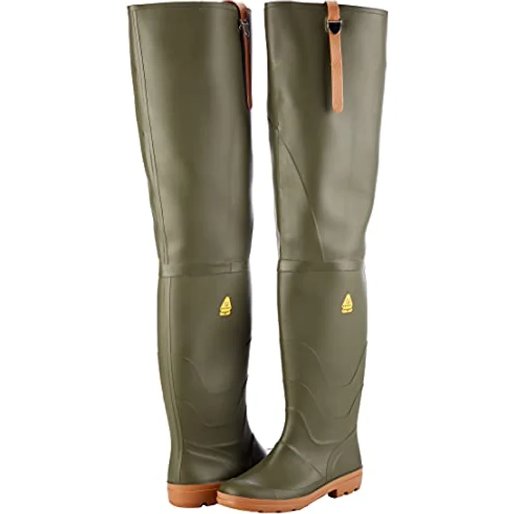 Nora RIVER Oliv Watstiefel, Gr. 39/40, mit Antibakteriellem Polyesterfutter und Beständigkeit gegen Chemikalien – Bild 8