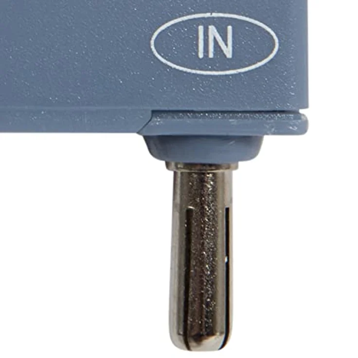 Testboy Adapter für K-Type für Multimeter, Adapter für Thermoelemente (Werkzeugzubehör zur Anschließung von einemThermoelement-Temperaturfühler, Werkstattzubehör aus hochwertigen Materialien), Blau – Bild 3