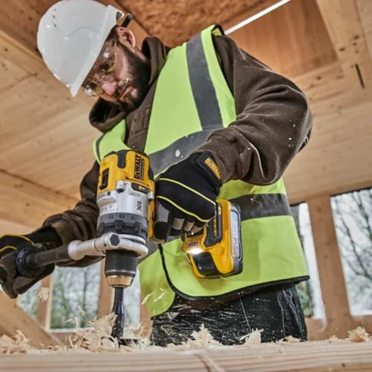 DeWalt Akku-Kombopack (2-tlg.) 18V 5 Ah, XR Premium Zwillingssatz mit DCD1007 + DCF860, blau – Bild 4