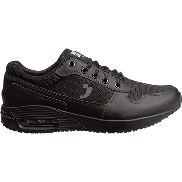 OXYPAS Safety Jogger Berufsschuh Dominique O1, ESD SRC, schwarz, Größe 42, für Medizin und Pflege, rutschfeste Laufsohle, atmungsaktives Innenfutter