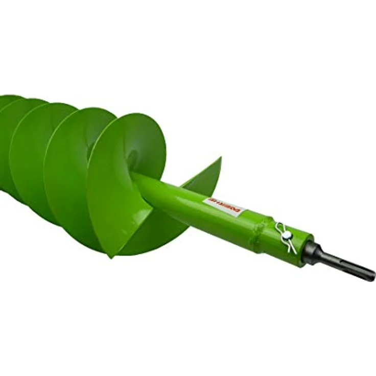 WERHE Erdbohrer-Set Ø40mm, 80cm mit SDS Plus Adapter – Kompatibel mit Standard SDS Plus Bohrmaschinen, ideal für Zaunbau und Gartenarbeit – Bild 4