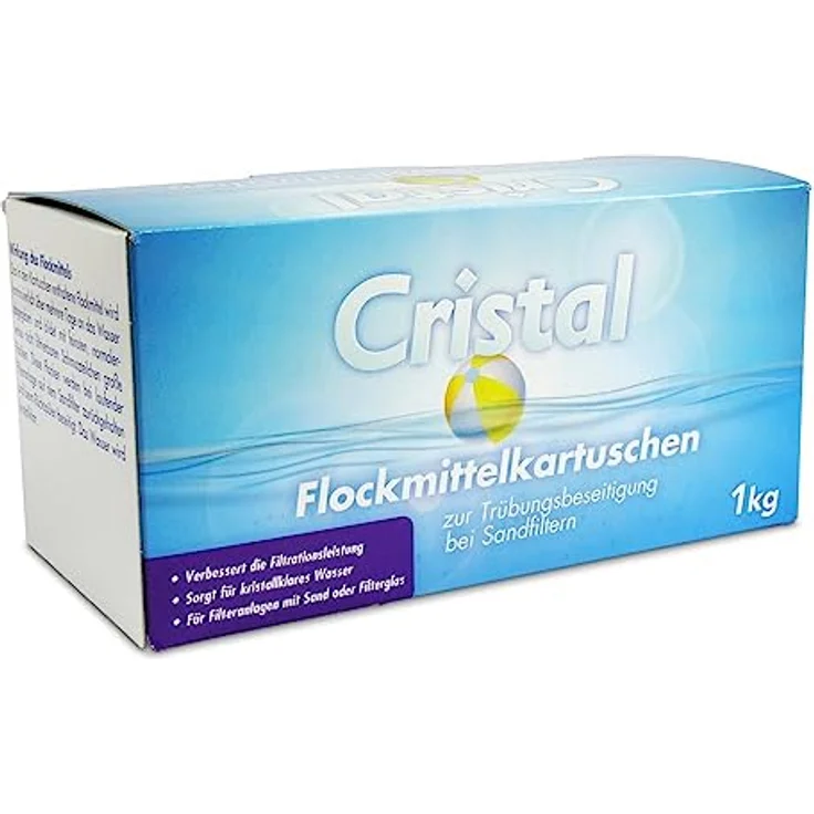 Cristal Flockmittelkartuschen Inhalt 1 kg – Bild 5