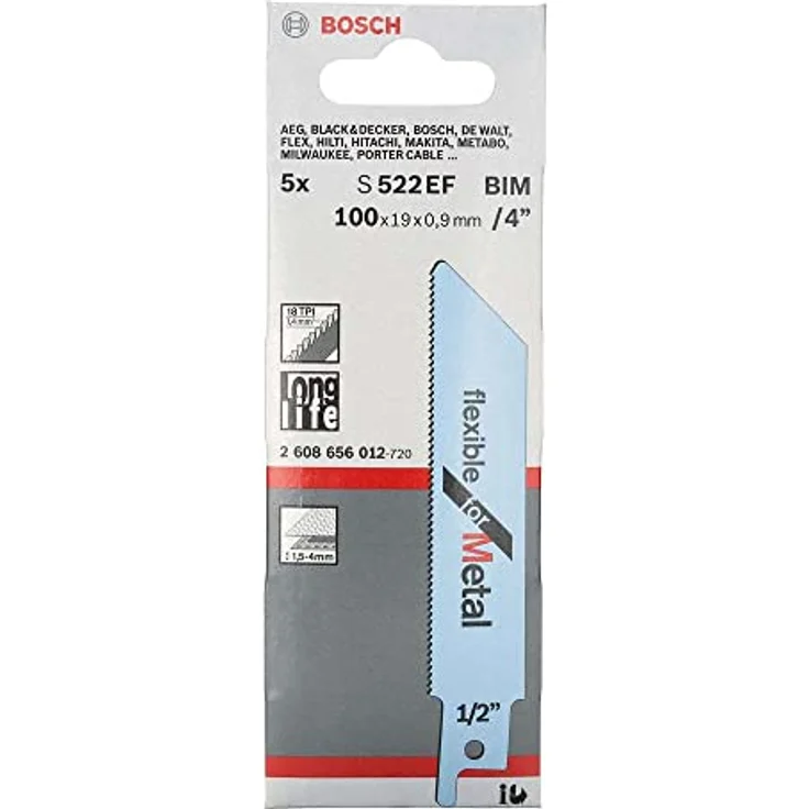 Bosch Professional Zubehör 2608656012 Säbelsägeblatt S 522 EF - Preisvergleich – Bild 2