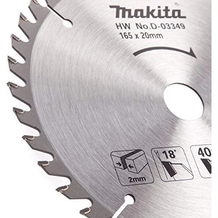 Makita D-03349 HM-Saegeblatt 165x20x40Z – Bild 3