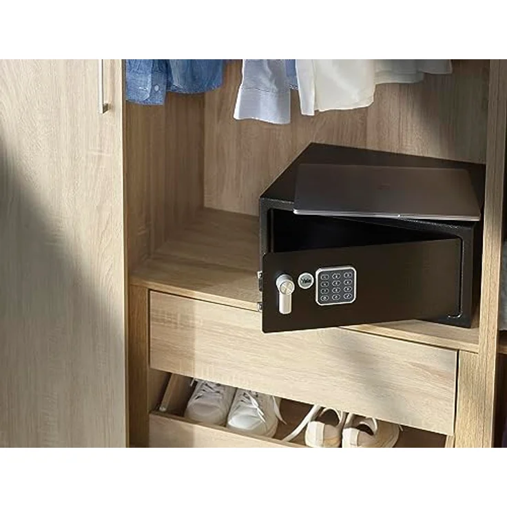 Yale - Möbeltresor Laptop - YLV/200/DB2 - Elektronischer Safe mit PIN - Standardsicherheit – Bild 5
