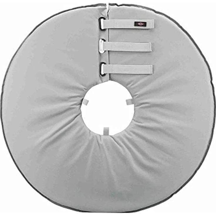 Trixie 19427 Schutzkragen, XL: 60–64 cm/29 cm, grau – Bild 1