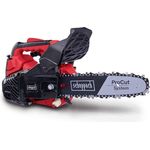 Scheppach PCS26 Tophandle, Benzin-Kettensäge mit 700 W, 25,4 cm³ Motor und 25 cm Schwertlänge