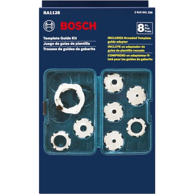 Bosch RA1125 7-teilig Router Vorlage Guide Set, RA1128 0 wattsW, 0 voltsV – Bild 5