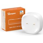 SONOFF SNZB-05P Zigbee Wassermelder, Smart Home Wassersensor mit Echtzeitwarnungen, 5 Jahre Batterielebensdauer, kompatibel mit Alexa und Google Assistant, erfordert Zigbee Hub