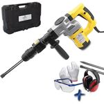 BAMATO Stemmhammer / Abbruchhammer STH-155, 1300 W, 20 Joule Schlagkraft, SDS-Max Werkzeugaufnahme, SOFT-Grip