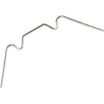 Zelsius Edelstahl Gewächshausklammern | rostfrei und sturmfest | 85 x 30 mm | Klammern für Gewächshaus, Klemmbausteine für Gewächshaus Platten bis 6 mm | Gewächshauszubehör, Ersatzteile (100)